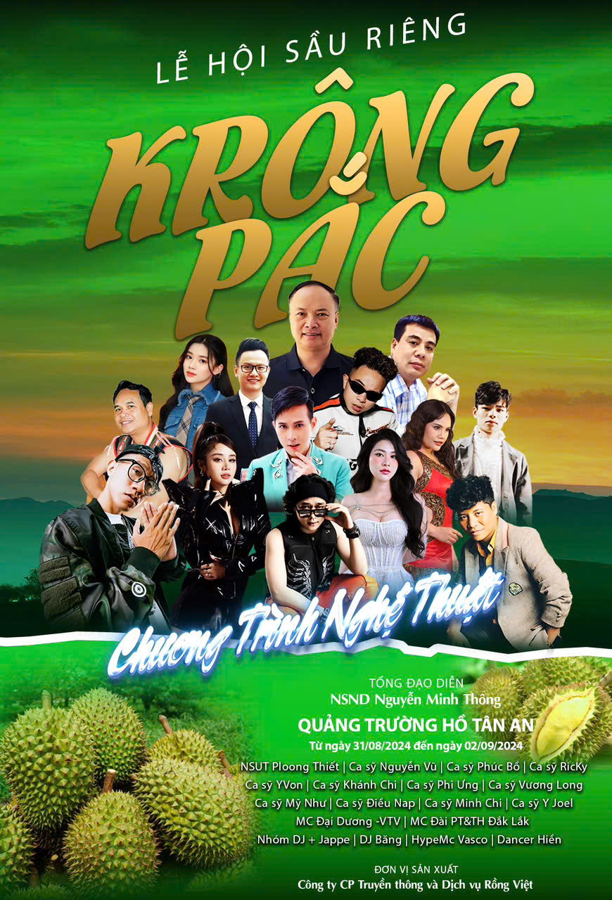 Chương trình Lễ hội Sầu Riêng Huyện Krông Pắc tỉnh Đắk Lắk 7