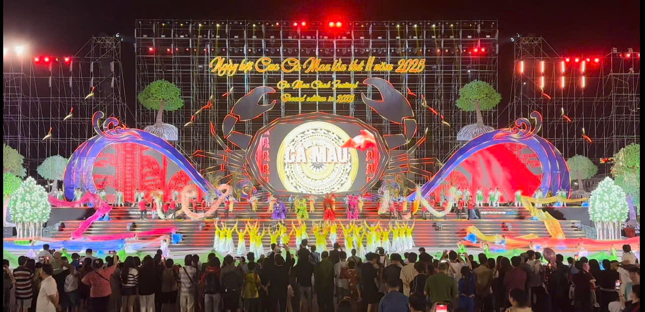 ngày hội cua cà mau 