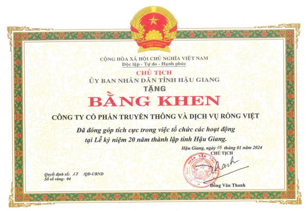 bằng khen